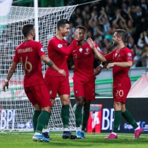 Атака сборной Португалии