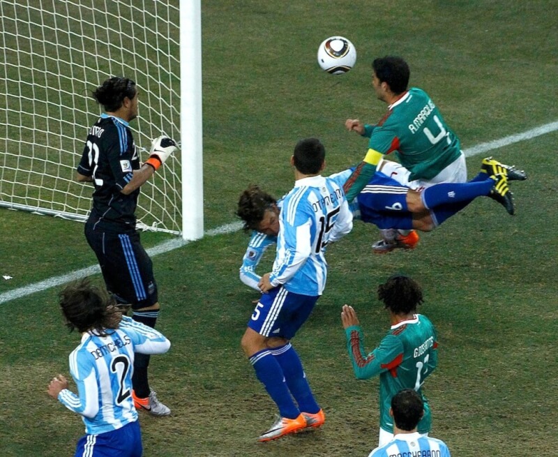 Аргентина - Мексика: футбольное противостояние. ЧМ-2010