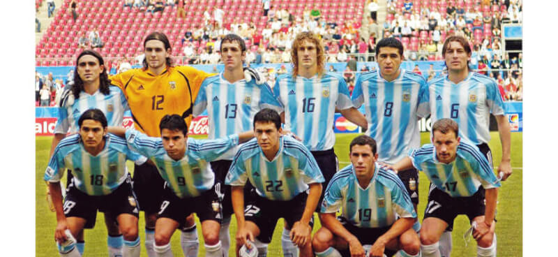 Кубок конфедераций-2005: сборная Аргентины