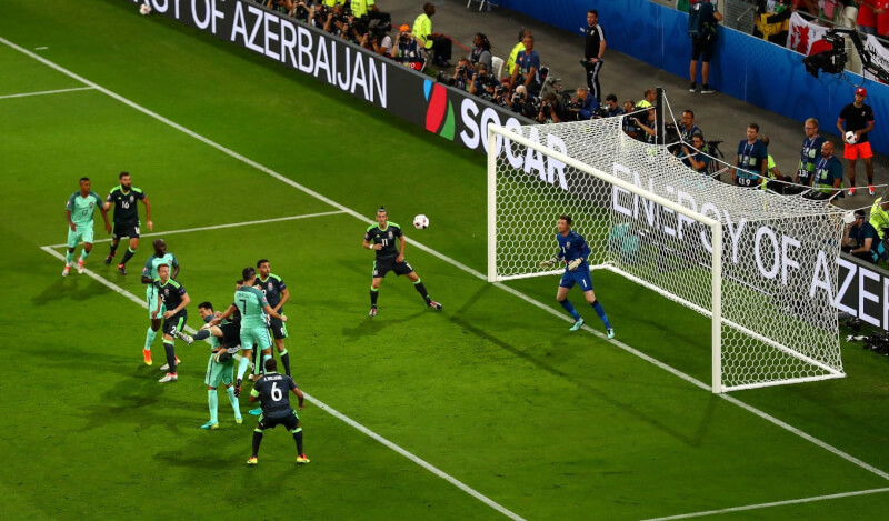 Полуфинал Евро-2016 Португалия - Уэльс: гол Криштиану Роналду