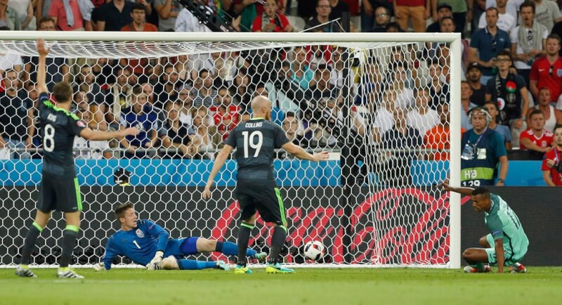 Полуфинал Евро-2016 Португалия - Уэльс: гол Нани