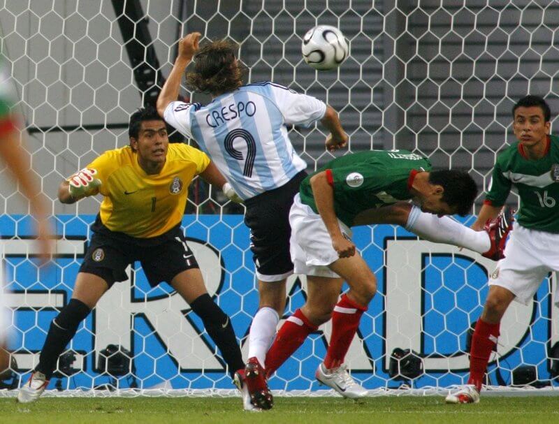 Аргентина - Мексика на ЧМ-2006: гол Креспо