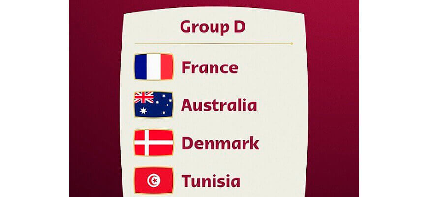 Чемпионат мира-2022: группа "D"
