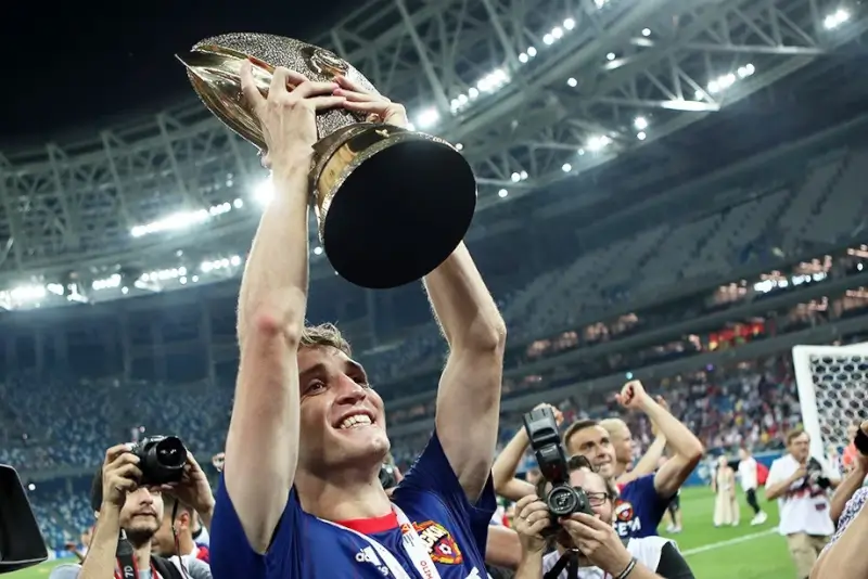 Обладатель Суперкубка России Марио Фернандес