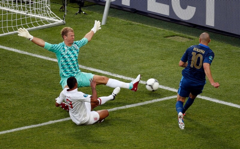Евро-2012: Франция - Англия