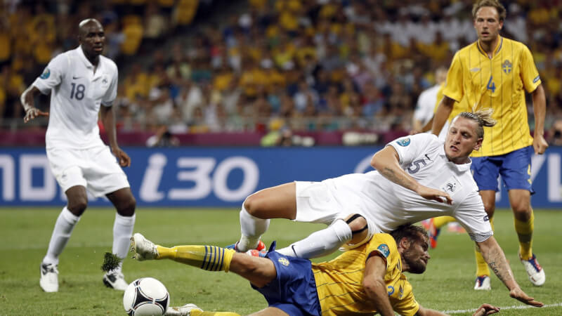 Евро-2012: Франция - Швеция