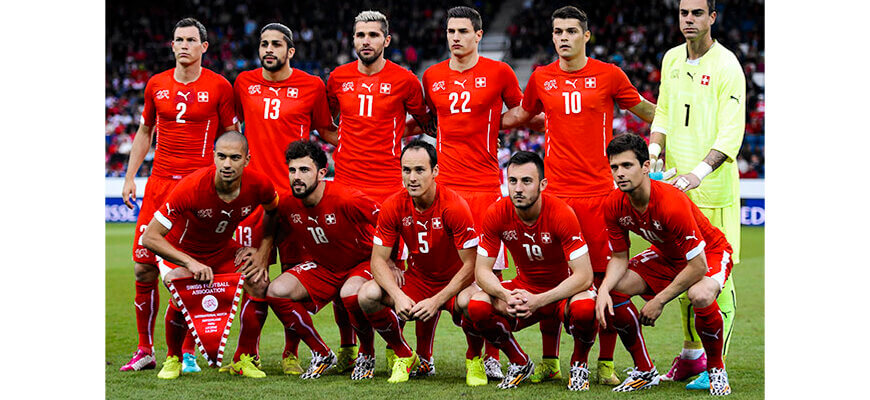 Сборная Швейцарии на чемпионате мира 2014 года