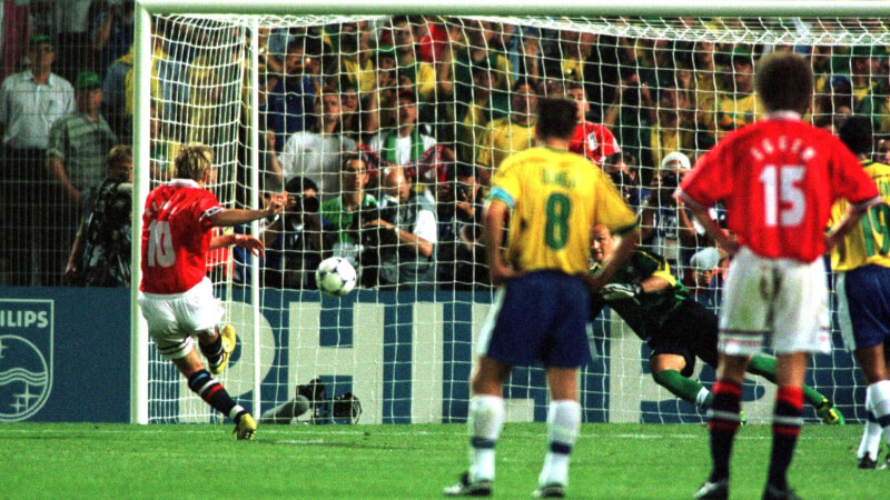 ЧМ-1998: Норвегия - Бразилия