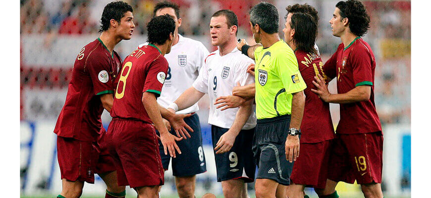 Португалия - Англия: четвертьфинал ЧМ-2006