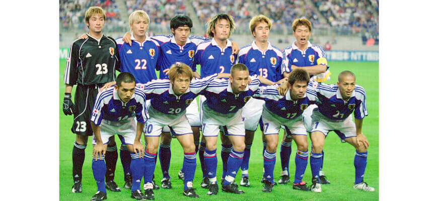 Сборная Японии на чемпионате мира 2002 года