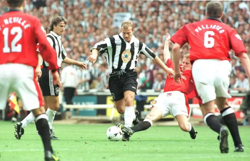 Матч "Ньюкасл" - "Манчестер Юнайтед" (1996 год)