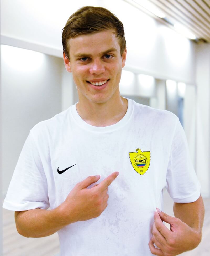 Футболист "Анжи" Александр Кокорин