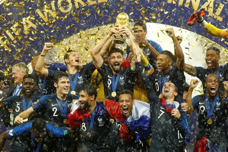 Сборная Франции - чемпион мира-2018
