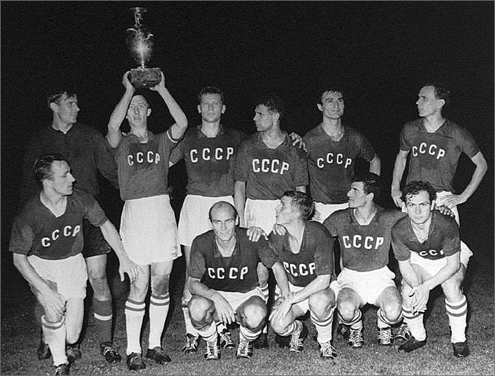 Сборная СССР - чемпион Европы 1960 года