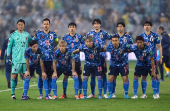 Сборная Японии на чемпионате мира 2022 года
