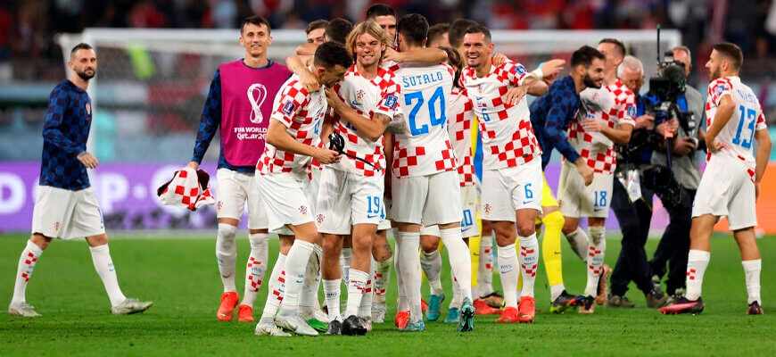 Сборная Хорватии на чемпионате мира 2022 года