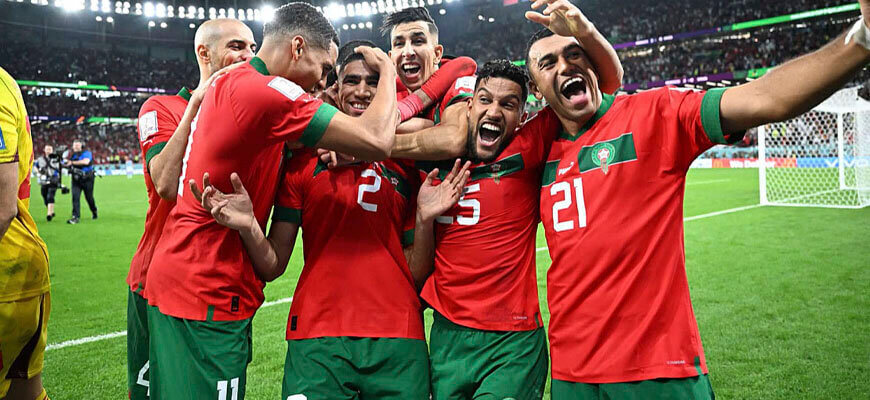 Сборная Марокко на чемпионате мира 2022 года