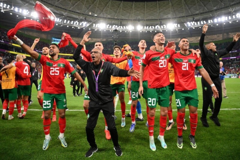 Победа сборной Марокко