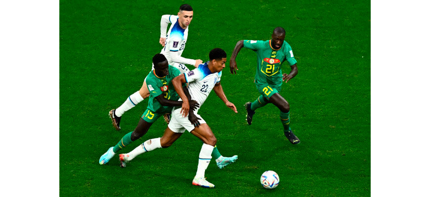 Англия - Сенегал на чемпионате мира 2022 года