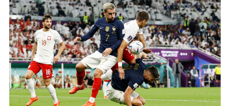 Франция - Польша на чемпионате мира 2022 года