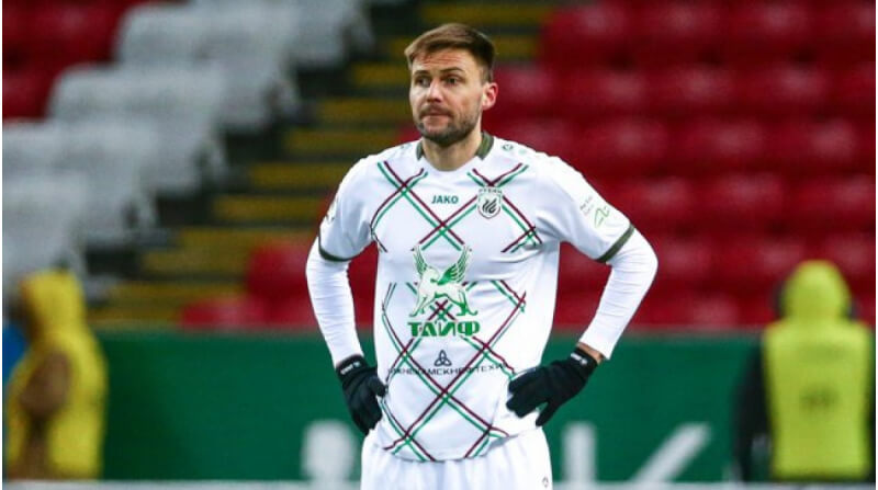 Футболист «Рубина» Владимир Гранат