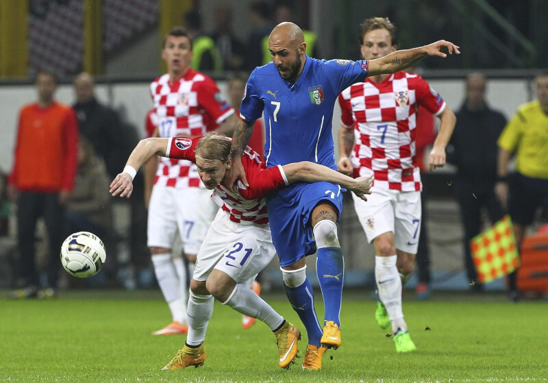 Евро-2016: Италия - Хорватия