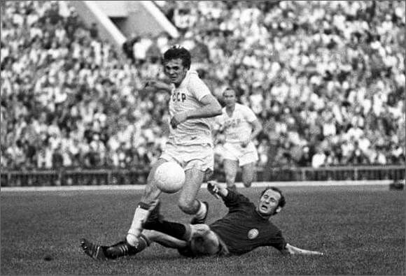 Отборочный матч СССР - Испания