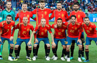 Сборная Испании на чемпионате мира 2018 года